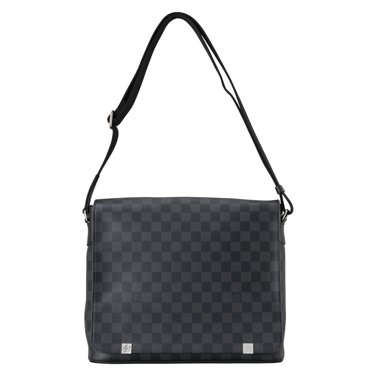 LOUIS VUITTON(USED)루이비통 N41029 다미에 그라파이트 디스트릭트 메신저백 MM
